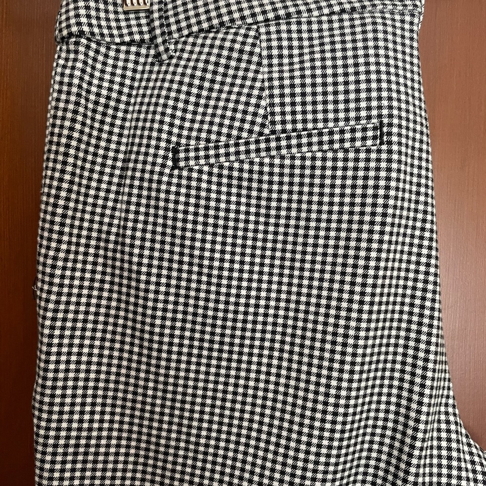 LOFT Riviera slim gingham pant - Picture 5 of 6